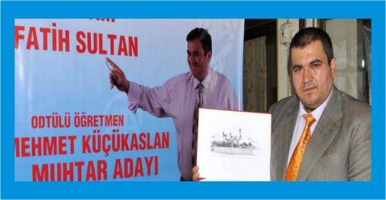 ODTÜ mezunu muhtar adayından ilginç vaatler