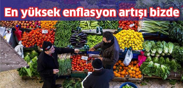 OECD'de en yüksek enflasyon artışı Türkiye'de