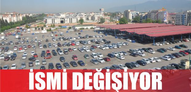 Perşembe Pazarı alanının ismi değişiyor