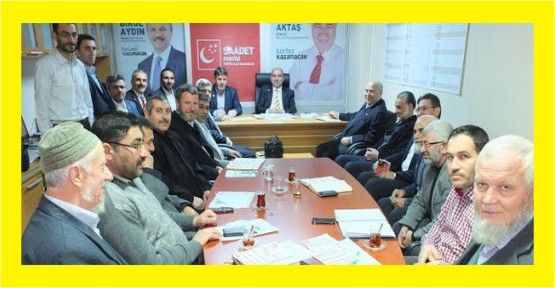 Saadet Partisi çalışmalarını belirliyor