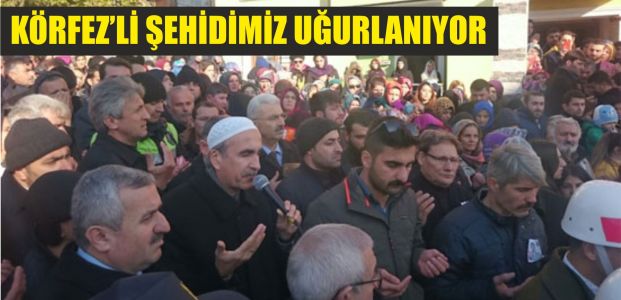 Şehidimiz uğurlanıyor