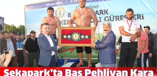 Sekapark’ta başpehlivan Recep Kara