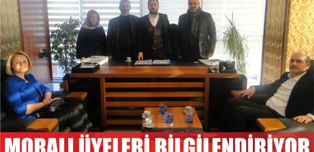  Sibel Moralı, üye ziyaretlerinde “Mesleki Yeterlilik Belgesi”ni anlattı