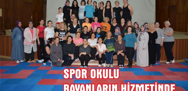 Spor okulu bayanların hizmetinde