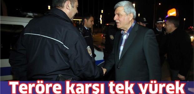 Teröre karşı tek yürek