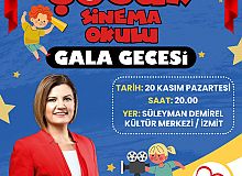 İzmit Belediyesi, Çocuk Sinema Okulu 20 Kasım’da gala yapacak
