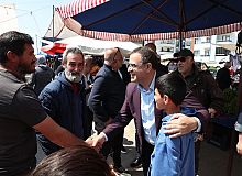 BAŞKAN SERTİF GÖKÇE, FATİH'TE PAZAR PAZARI'NDA!