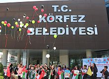 GAZZE'DEKİ İNSANLIK DRAMASI KÖRFEZ BELEDİYESİ ÇOCUK MECLİSİNDE KONUŞULDU