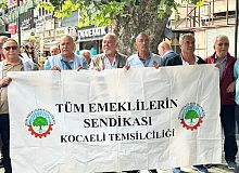 EMEKLİLER ,TALEPLERİNİ, YÜKSELTTİ