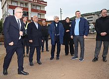 Körfez Devlet Hastanesi ek binası hızla yükseliyor