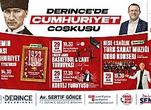 Derince’de Cumhuriyet Bayramı İki Günlük Etkinliklerle Kutlanıyor