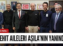 Şehit aileleri mecliste
