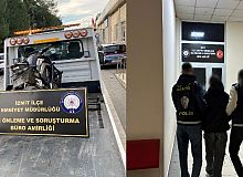 İzmit’te “Tek Teker Tehlike” Sürücüsü Yakalandı