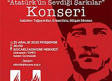 KSO’dan “Atatürk’ün Sevdiği Şarkılar” Konseri Düzenliyor