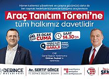 Derince Belediyesi Yeni Araçlarını Tanıtacak