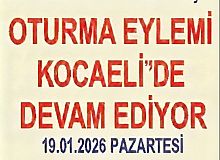  Emeklilerden İzmit’te Basın Açıklaması