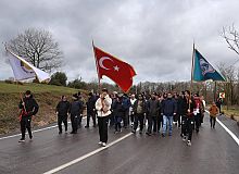 Körfez’de Sarıkamış Şehitleri İçin Anma Yürüyüşü