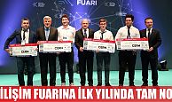 Bilişim Fuarı’na ilk yılında tam not