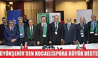 Büyükşehir Kocaelispor’un vergi borçlarını sıfırladı