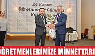 DOĞAN, "ÖĞRETMENLERİMİZE MİNNETTARIZ"