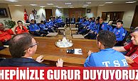 ‘’Hepinizle gurur duyuyoruz’’