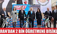 İki bin öğretmene bisiklet