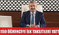 3 bin 150 öğrenciye ilk taksitleri yatırıldı