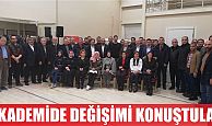 Akademide değişimi konuştular