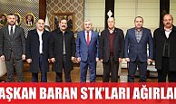  Başkan Baran STK’ları ağırladı