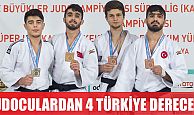 Judoculardan 4 Türkiye derecesi