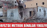 Metruk binalar yıkılıyor