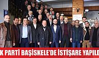 AK PARTİDE İSTİŞARELER DEVAM EDİYOR