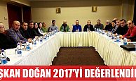 BAŞKAN DOĞAN EKİBİYLE 2017’Yİ DEĞERLENDİRDİ