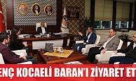 Genç Kocaeliler'den Başkan Baran’a ziyaret