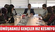 Gümüşhaneli gençler hizmette hız kesmiyor