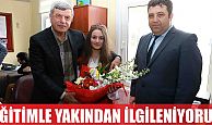 Karaosmanoğlu, ‘’Eğitimle yakından ilgileniyoruz’’