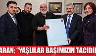 Yaşlılarımız başımızın tacıdır