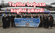 Yaşlılar boğazın keyfini çıkardı