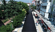 19 MAYIS PRESTİJ CADDE ÇALIŞMALARINDA İLK ETAP BİTTİ