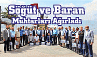 Söğüt ve Baran Muhtarları Ağırladı