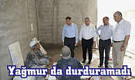 Yağmur da durduramadı