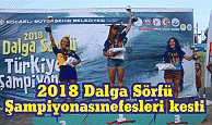 2018 Dalga Sörfü Şampiyonasınefesleri kesti