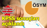  KPSS 2018 Lisans sonuçları açıklandı