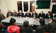 Bir günde beş köyde  köylüleri dinlediler