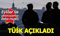 TÜİK 'Yaşam Memnuniyeti Araştırması': Evliler ve okumayanlar daha mutlu