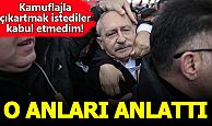  Kemal Kılıçdaroğlu, yapılan saldırıyı saniye saniye anlattı