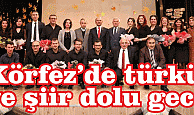 Körfez’de türkü ve şiir dolu gece