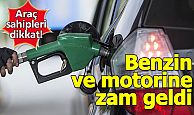  Benzin ve motorine zam geldi