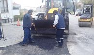 Barbaros’ta, dört noktaya asfalt