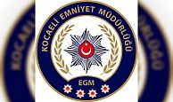 Kocaeli Emniyet Müdürlüğü'nden, planlı operasyon